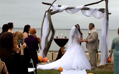 First Fall wedding at The Inn!
