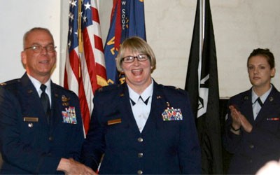 Military Promotion at The Inn